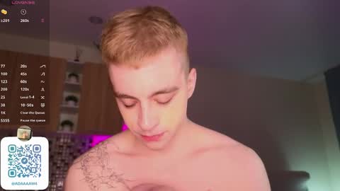 Hi Im Adam Glad to see u here 3 And its my first day online show from January 21, 10:30 pm