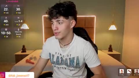 ALejoo Saenz online show from June 21, 3:23 am