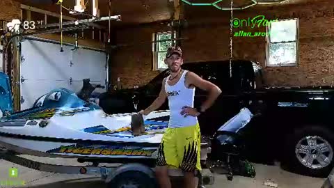Allan arod online show from July 10, 7:59 pm
