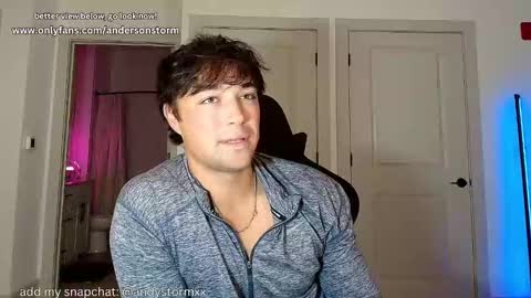 Anderson Storm online show from October 7, 4:49 am