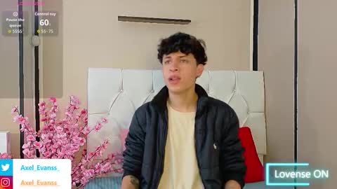 Axel Evanss online show from October 6, 11:59 am