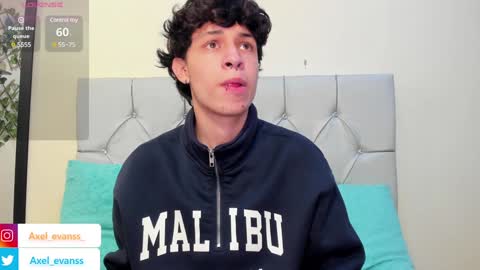 Axel Evanss online show from January 7, 1:10 pm