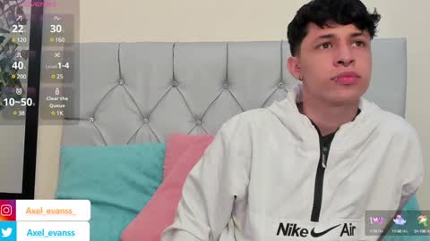 Axel Evanss online show from February 6, 1:21 pm