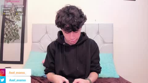 Axel Evanss online show from January 13, 2:00 pm