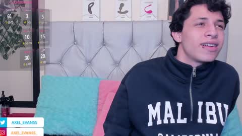 Axel Evanss online show from December 3, 1:21 pm