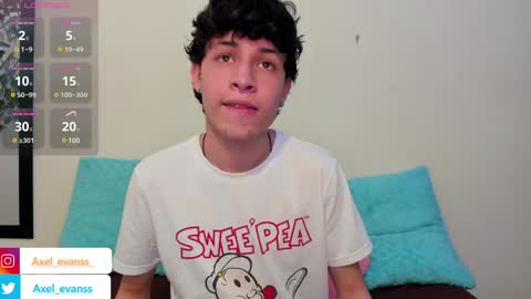 Axel Evanss online show from January 9, 1:45 pm