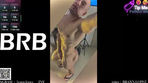 Instagram             twitter BRAN LOPEZ  online show from March 21, 3:32 am