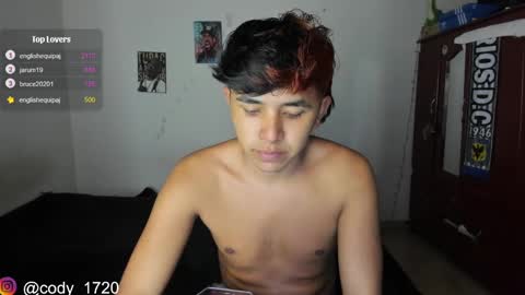 Snapshot of cody_evanss chatting on February 5, 11:39 pm cody online show from February 5, 11:39 pm
