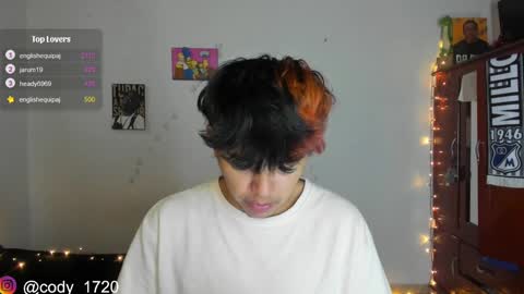 Snapshot of cody_evanss chatting on February 23, 3:05 pm cody online show from February 23, 3:05 pm