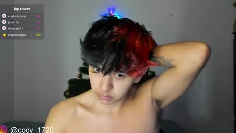Snapshot of cody_evanss chatting on December 17, 1:16 pm cody online show from December 17, 1:16 pm