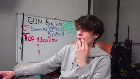 DANIEL SHAWN online show from January 17, 7:38 pm