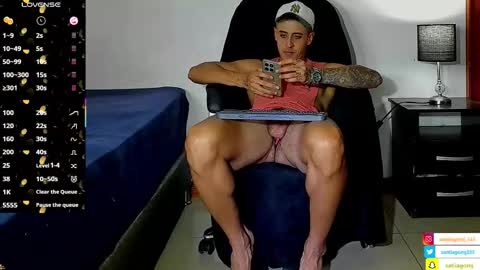 SANTI  independent model online show from March 3, 2:19 am