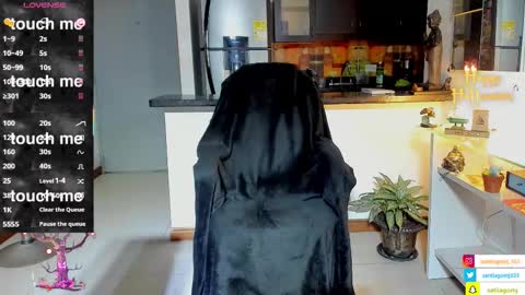 SANTI  independent model online show from October 16, 4:20 am