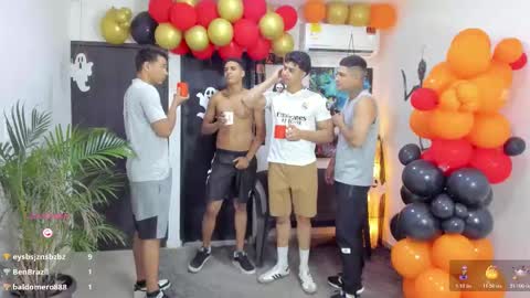 Team Cris Darwin- Fernando- Stiven- David online show from October 23, 11:57 am