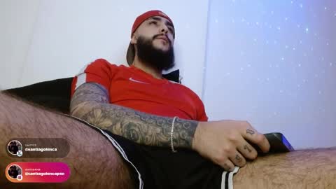 Santiago Hincapiie online show from April 8, 4:13 am