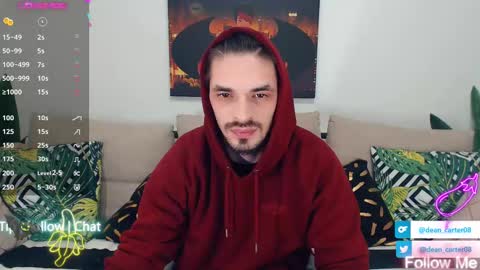 Dean Carter online show from February 18, 11:30 pm