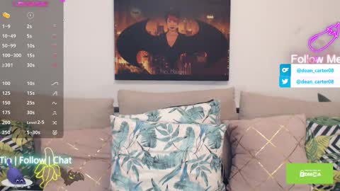 Dean Carter online show from September 17, 11:28 pm