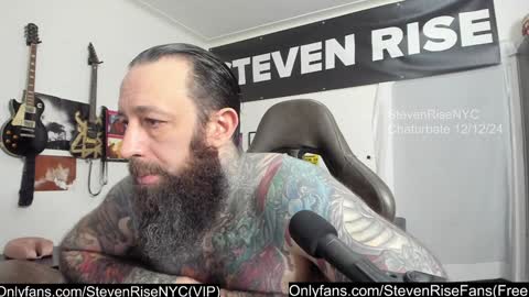 StevenRiseNYC online show from December 12, 6:42 pm