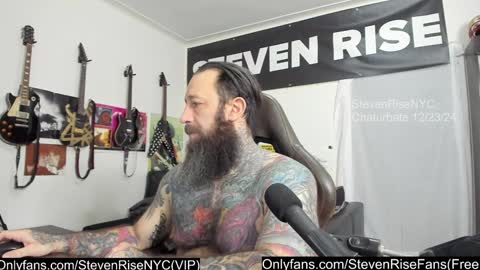 StevenRiseNYC online show from December 23, 1:56 pm