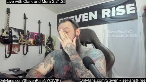 StevenRiseNYC online show from February 15, 1:16 pm