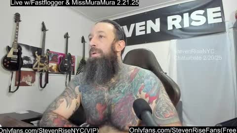 StevenRiseNYC online show from February 20, 2:13 pm