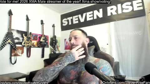 StevenRiseNYC online show from April 19, 9:28 pm