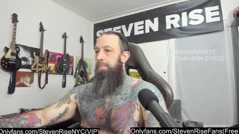 StevenRiseNYC online show from February 11, 1:20 pm