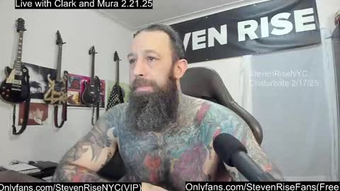 StevenRiseNYC online show from February 17, 1:10 pm