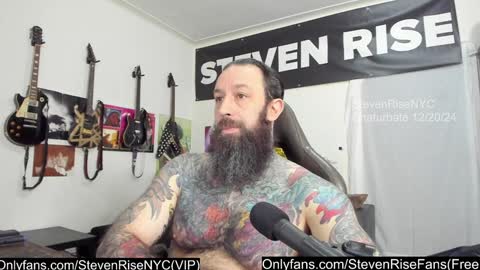 StevenRiseNYC online show from December 20, 2:27 pm
