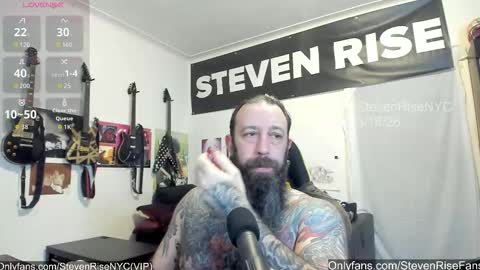 StevenRiseNYC online show from March 16, 12:09 pm