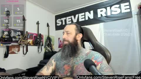 StevenRiseNYC online show from February 26, 11:57 pm