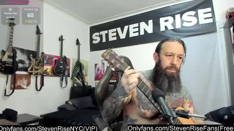 StevenRiseNYC online show from February 25, 2:22 pm