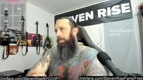 StevenRiseNYC online show from March 12, 2:41 am