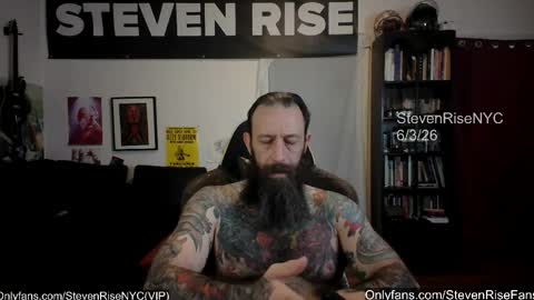 StevenRiseNYC online show from June 3, 2:33 pm