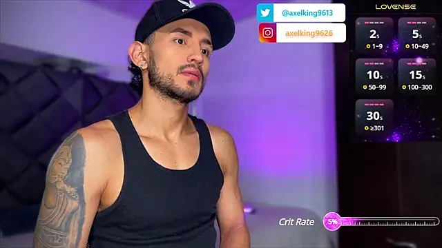 AxelKing1326 online show from March 5, 10:01 pm