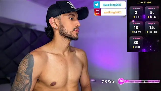 AxelKing1326 online show from February 8, 10:40 pm