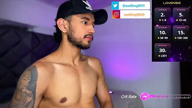 AxelKing1326 online show from January 11, 9:46 pm