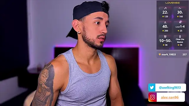 AxelKing1326 online show from September 29, 11:00 pm