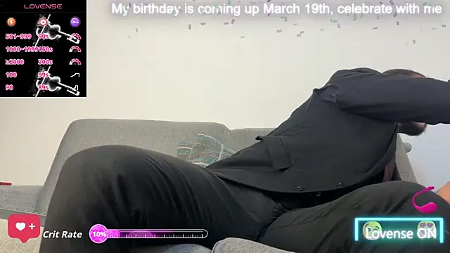 Tom blunt96 online show from March 14, 1:29 pm