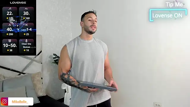 mike belle online show from February 21, 8:05 pm