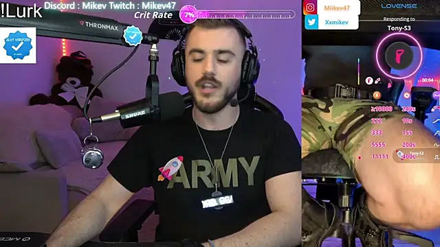 Mikev online show from April 13, 6:08 pm