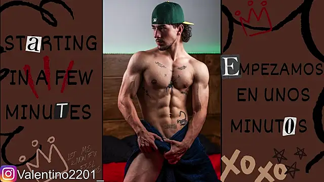 Valentino Xander online show from April 23, 1:32 am