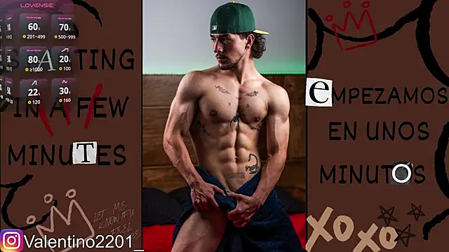 Valentino Xander online show from April 20, 2:14 am