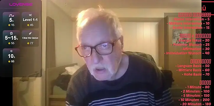 Sammy1660 online show from April 18, 10:09 pm