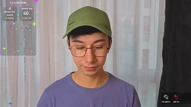 cameron cum online show from April 15, 12:05 pm