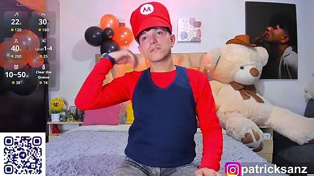 patrick sanzz online show from October 8, 1:43 am