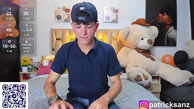 patrick sanzz online show from October 9, 2:27 am