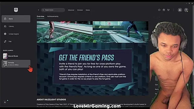 lovemirgaming online show from November 29, 7:49 pm