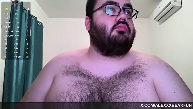 alexxxbear online show from February 19, 11:01 pm