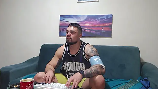 Tiberius hunk online show from January 9, 6:18 am